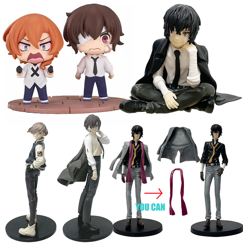 Cojín Figura De Nakahara Chuuya Y Dazai Osamu – Peluche De Anime De 28cm Para Decoración, Regalo Para Fans De Bungou Stray Dogs