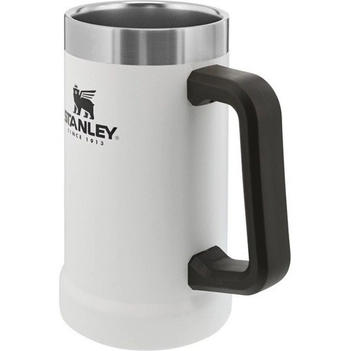 Caneca Térmica De Cerveja Stanley 709ml 5h Gelado Cor Branco