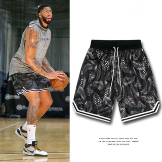 Personalidade Solta Shorts De Basquete Nba Masculino Secagem Rápida Respirável Calças Esportivas Correndo Leggings De Tr