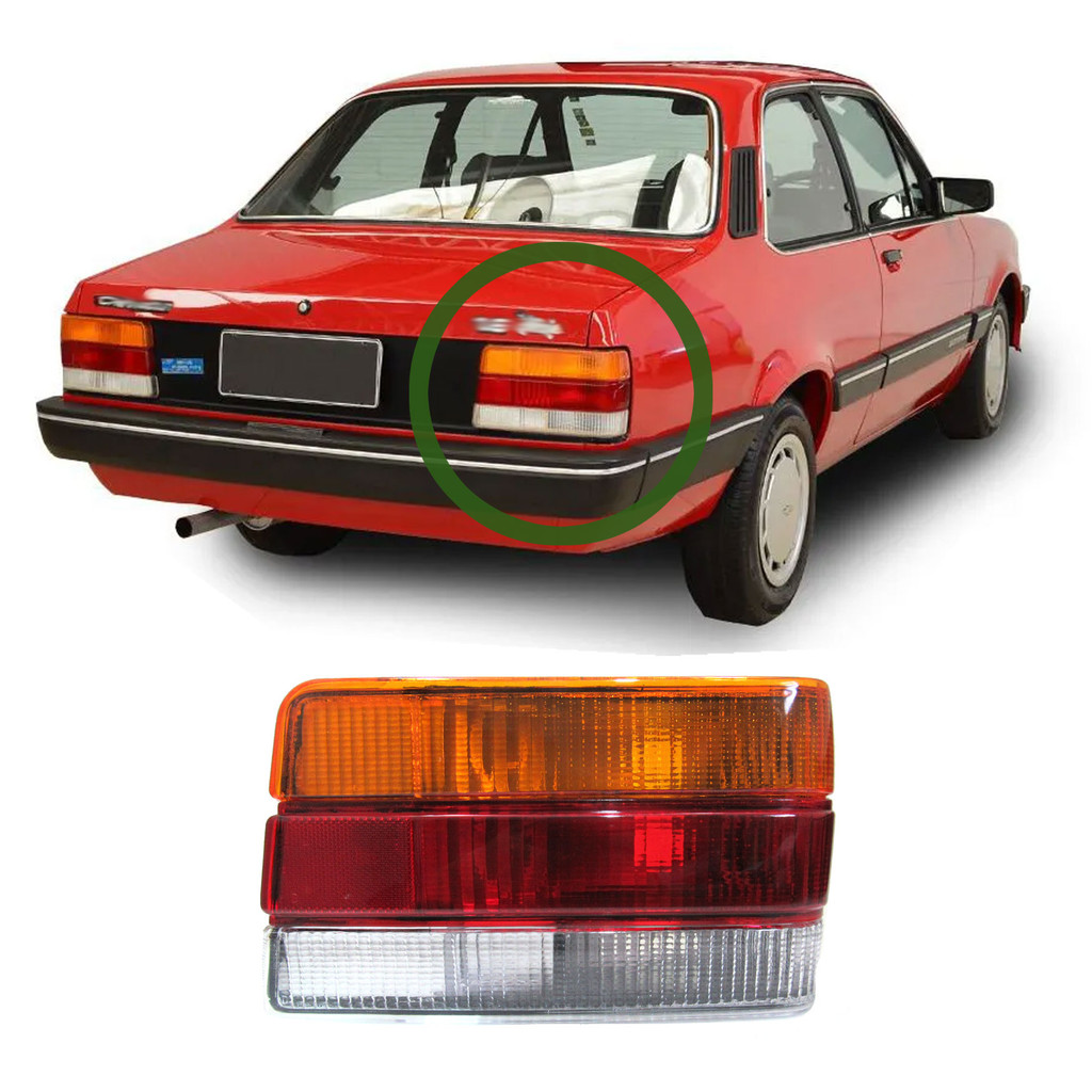 Lanterna Traseira Chevrolet Chevette 1987 1988 1989 1990 1991 1992 1993 ...