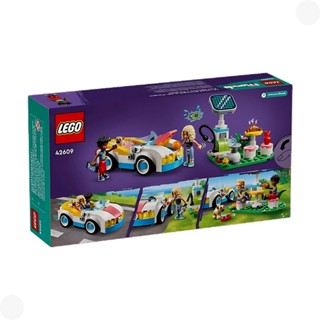 Lego Friends set Carro Elétrico e Carregador 170 peças 42609 em Oferta na Shopee