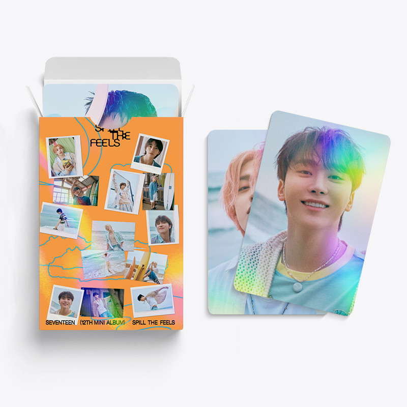 60pcs Dezessete Photocards EN BP BT-S Duas Vezes Laser Holograma Lomo ...