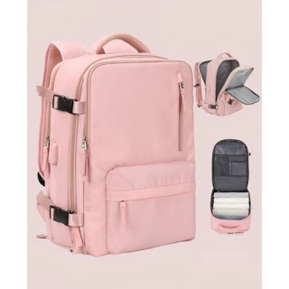 Mochila De Viagem Multifuncional À Prova D'água Expansível Aprovada Pela Companhia Aérea W02 bosco