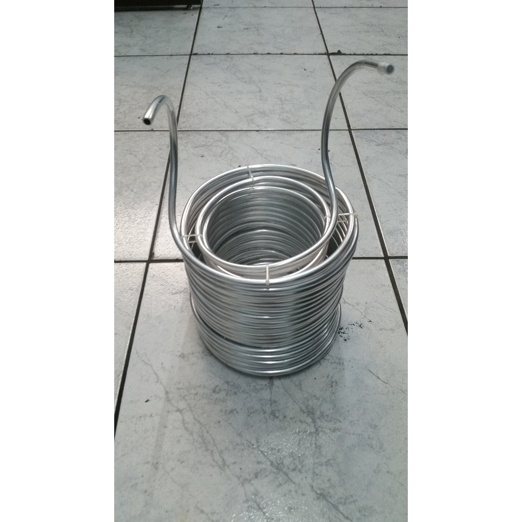 Resfriador Imersão Duplo 30mts 3/8 Chiller Cerveja Artesanal