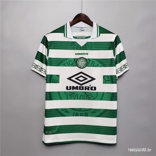 Celtic Time 98-99 Q6AF Camisa em casa Retrô