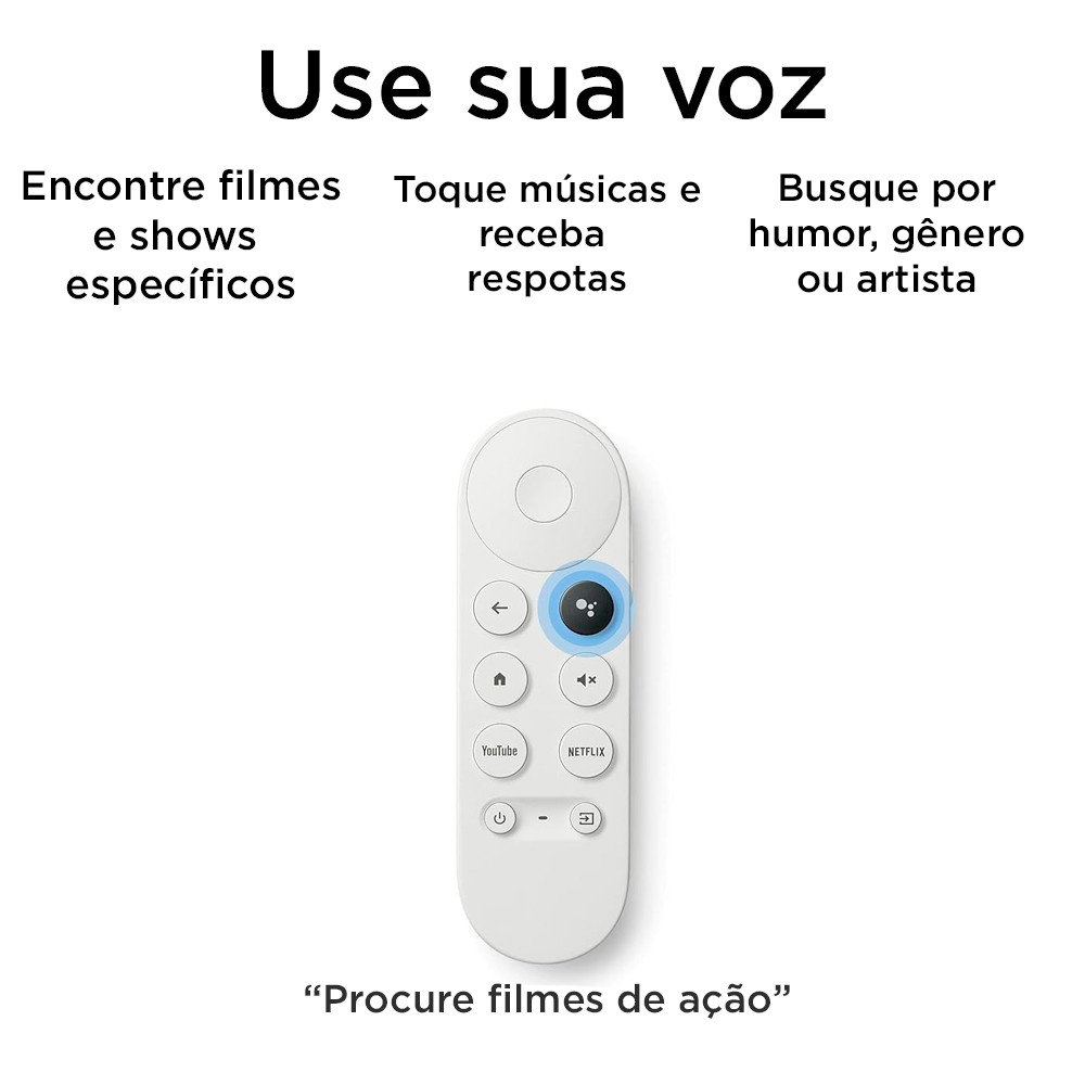 Chromecast Google TV GA03131, HD, Bluetooth, HDMI, USB Tipo-C