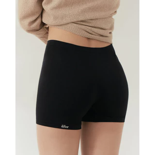 [Após] Cuecas Boxer Femininas Lara , Roupa Íntima Feminina Sem Costura Boyshort Calcinha , Perfeita , Pele , Preta