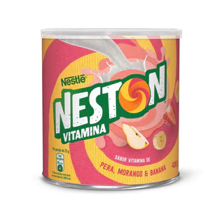 Cereal Neston Vitamina Pêra, Morango e Banana 400g - Nestlé em Oferta na Shopee