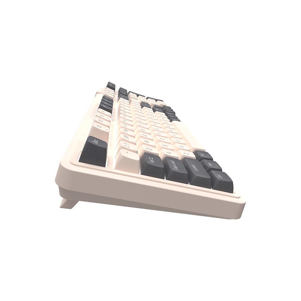 Teclado Gamer Mecanico Gasket Aplus Cetus 98 Led Branco Hotswap