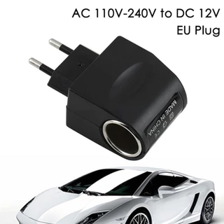 Tomada De Isqueiro CF Power 220V Para 12V Carregador De Carro AC Adaptador DC