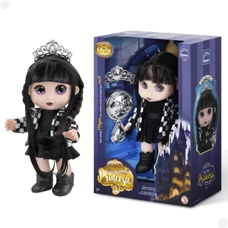 Boneca Kilty Pop Preto e Branco Princesa gotica 5889 - Roma