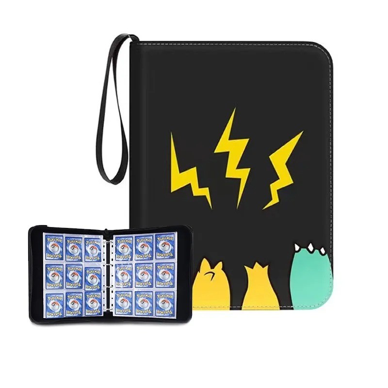 3x3丨900/400pcs Porta-Cartões Anime Game Binder Com Zíper Álbum De