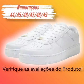 Tenis Masculino Tamanho Especial 44 45 46 47 e 48 modelo Ai..R Calçado Confortavel