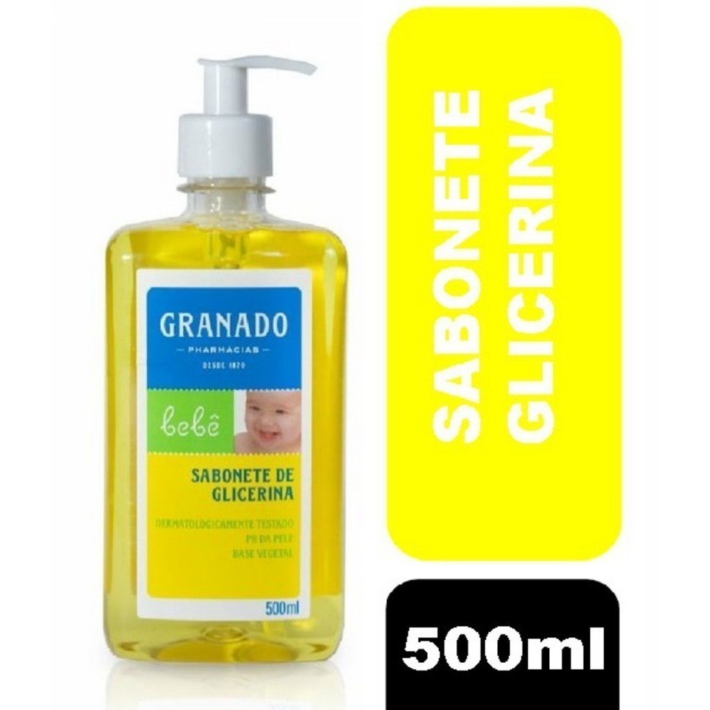 Sabonete de Glicerina Líquido Granado Bebê 500ml