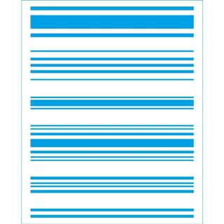 Stencil Litoarte Rose Ferreira 17 x 21 cm - STM-732 Listras em Oferta na Shopee