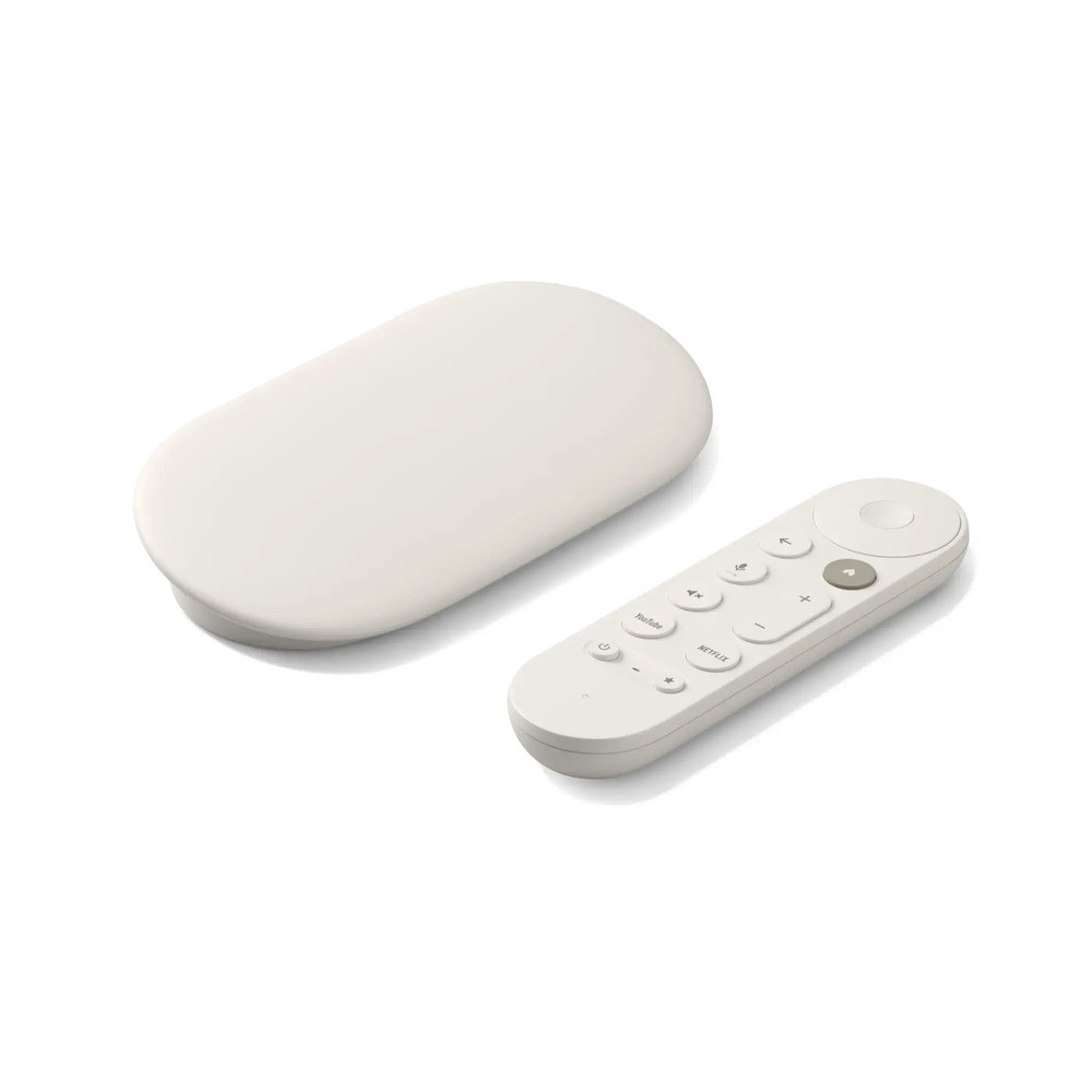 GOOGLE CHROMECAST GOOGLE STREAMER 4K BRANCO GA05662-US | Shopee Brasil