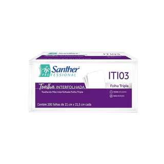Papel Toalha Interfolha 2 Dobras Folha Tripla ITI03 200 folhas Inovatta em Oferta na Shopee