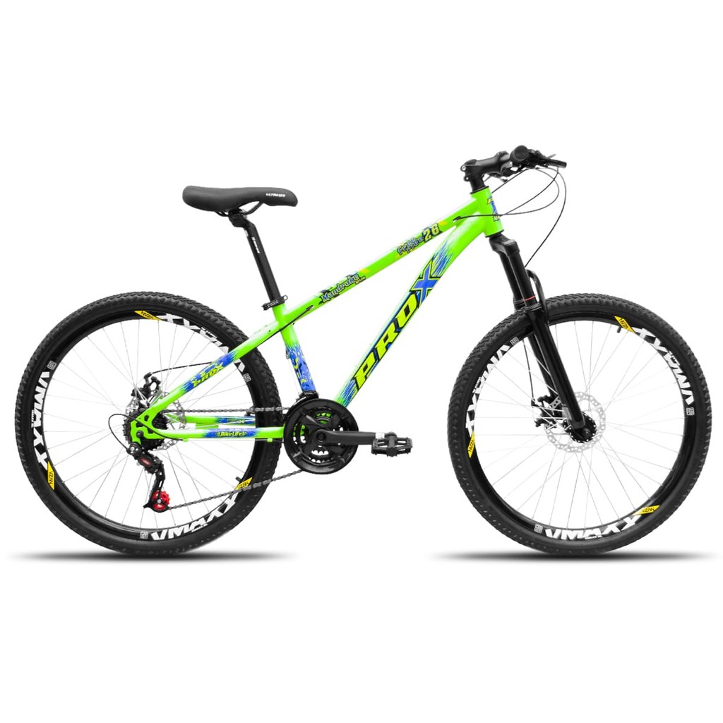 Bicicleta Bike Aro 26 Tipo Viking Freeride 3x7 21 Marchas PROX Com
