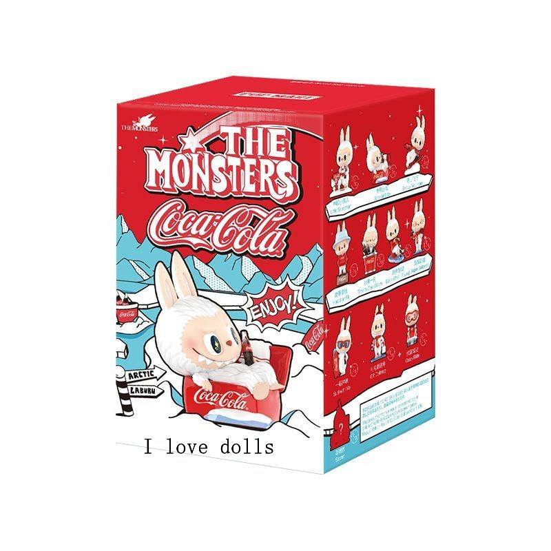 THE MONSTERS LABUBU Coca-Cola Series popmart [Genuíno