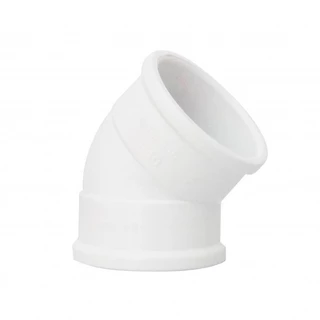 Kit 10 Unid. Joelho Esgoto 45°x40mm - Plastilit / Kona