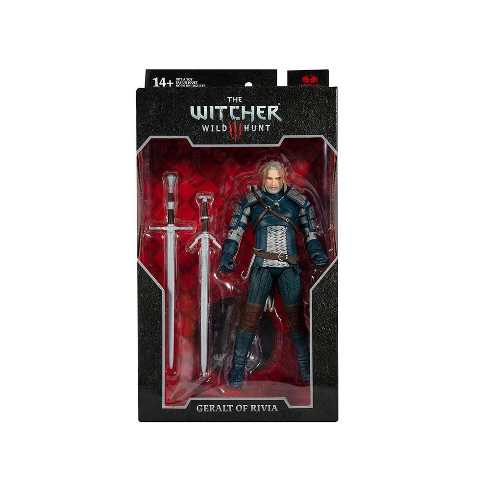 Bonec The Witcher Geralt of Rivia o Mcfarlane Licenciado | Shopee Brasil