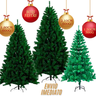 Árvore de natal 2.10 verde tradicional pinheiro cheia luxuosa canadense modelo PREMIUM 1,50cm 1,80cm 2,10cm