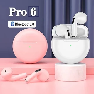Air Pro 6 TWS Fones de ouvido Bluetooth sem fio Fones de ouvido esportivos  fang em Oferta na Shopee