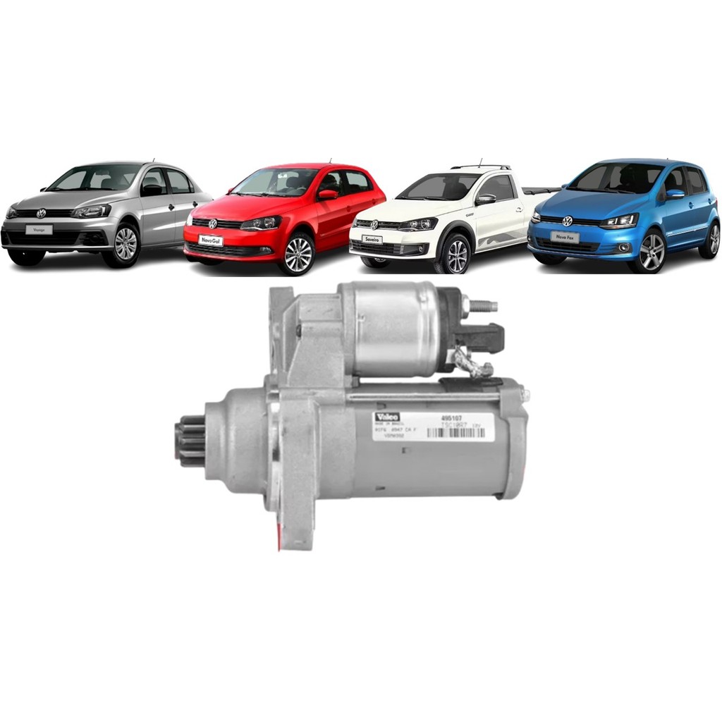 Motor Partida Arranque Fox Gol Saveiro Voyage G5 G6 Motor Ea111 ...