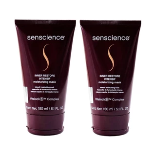 Kit Senscience Inner Restore Intensif  - Máscara de Hidratação 150ml - 2 Unidades em Oferta na Shopee