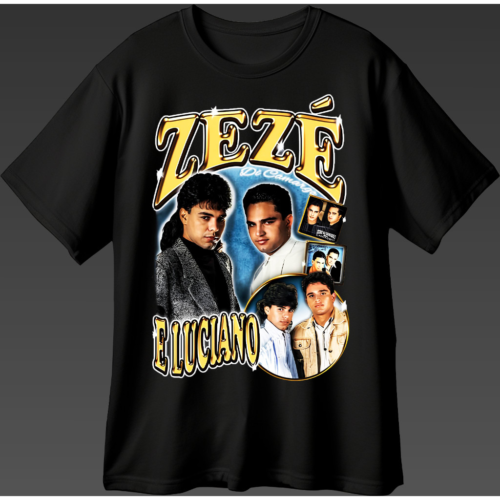 Camisa Zeze De Camargo E Luciano Varias Cores Novo