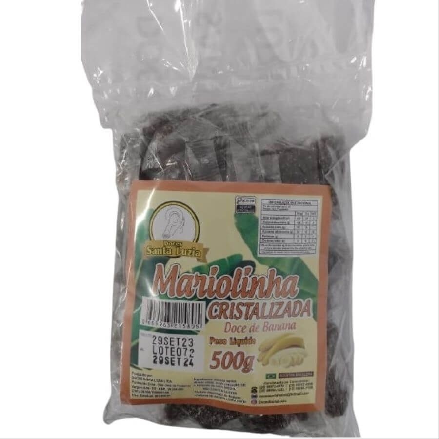 Mariola 500 gr Cristalizada Santa Luzia | Shopee Brasil