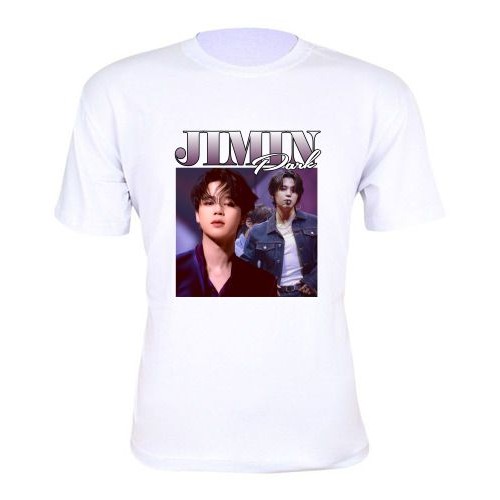 BTS JIMIN Tシャツ Camiseta camisa estampa Jimin BTS Bootleg basica unissex manga