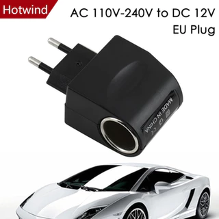 HW1 Isqueiro Tomada Power 220V Para 12V Carregador De Carro AC Adaptador DC
