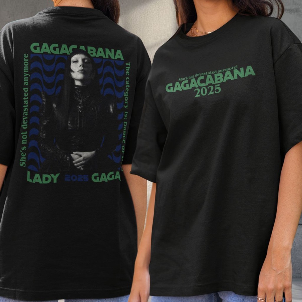 Camiseta Lady Gaga Gagacabana Mayhem Tour 2025 Coachella Brasil