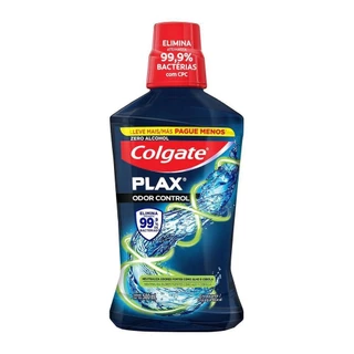Enxaguante Bucal Colgate Zero Ácool Plax Odor Control 500ml em Oferta na Shopee