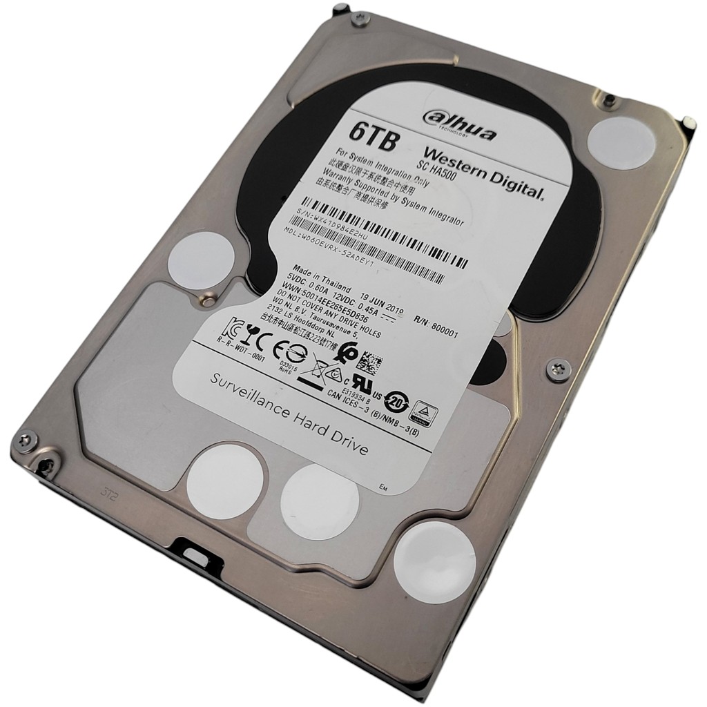 Hd Disco Rígido Interno Western Digital Wd Purple Wd60purx 6tb