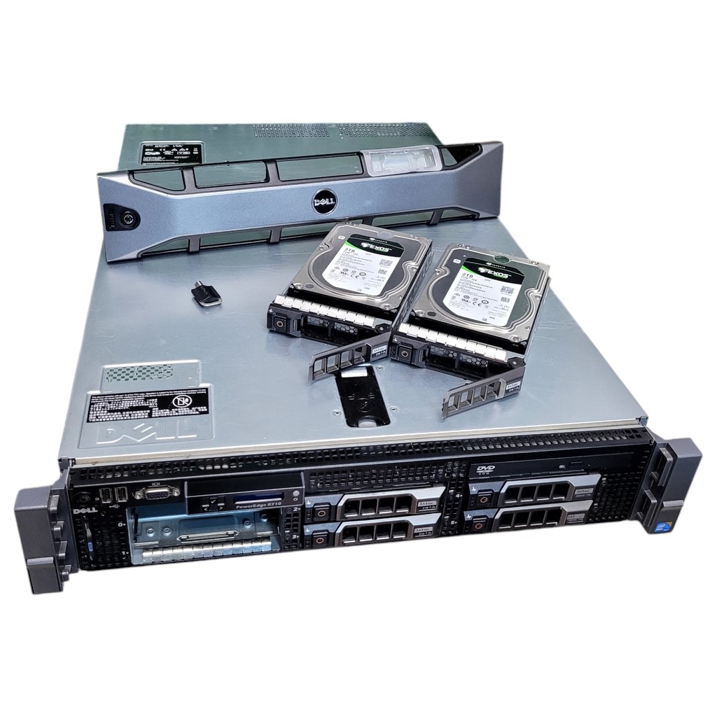 Servidor Dell Poweredge R710 2x Xeon Six Core 4tb Sas 32gb | Shopee Brasil