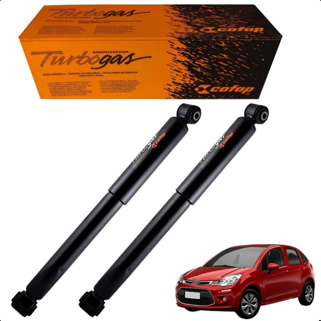 Amortecedor Traseiro C3 2017 2018 2019 2020 2021 COFAP PAR | Shopee Brasil