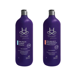 Shampoo Hydra Pelos Claros 1 L + Cond. Brilho E Desembaraço 1 L