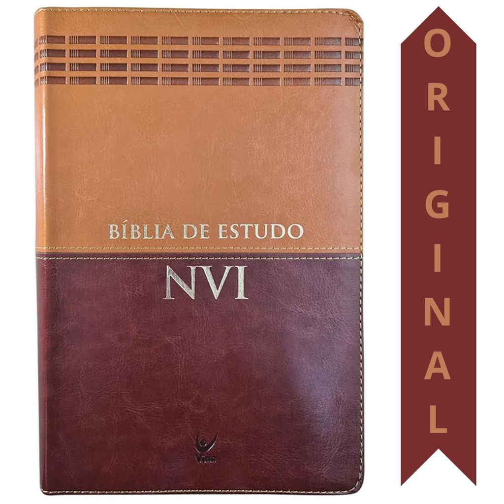 Bíblia de Estudo Completa NVI | Capa Luxo | Qualidade e Sofisticação na ...