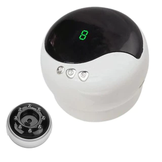 Massageador de Sucçao Ventosa Aquecimento Eletrico Massoterapia Fisioterapia Muscular