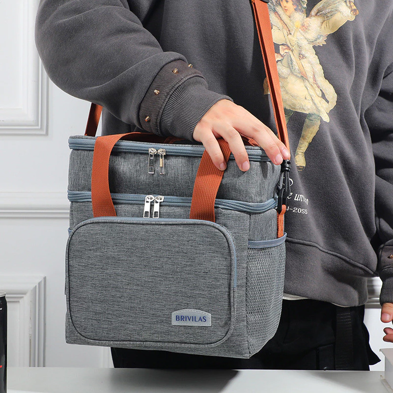 Bolsa Térmica De Grande Capacidade De Alta Qualidade Adequada Para Viagens De Piquenique Na Praia