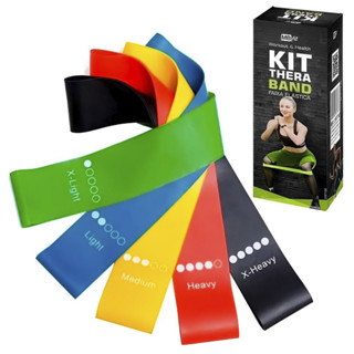 Kit Mini Bands Funcional Faixa El Stica Thera Band Mbfit Shopee Brasil