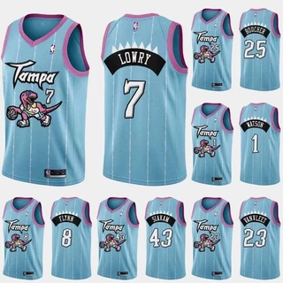 Bonito Nba Jersey Raptors Boucher Lowry Siakam Flynn Watson Vanvleet Camisa De Basquete Colégio Esporte Player Edition .
