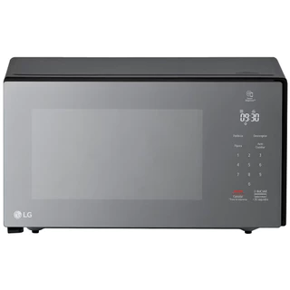 Micro-Ondas LG 30L Preto Espelhado 127V Limpa Fácil