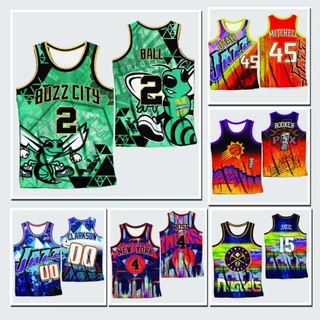 Threeify NBA Basquete Moda Drifit Jersey Sando Top Masculino