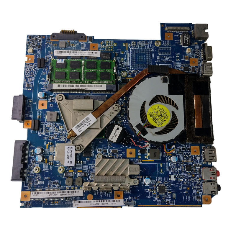 Placa Mãe Notebook Sony Vaio Pcg-61a11x + I3 (2a Ge) + 8gb