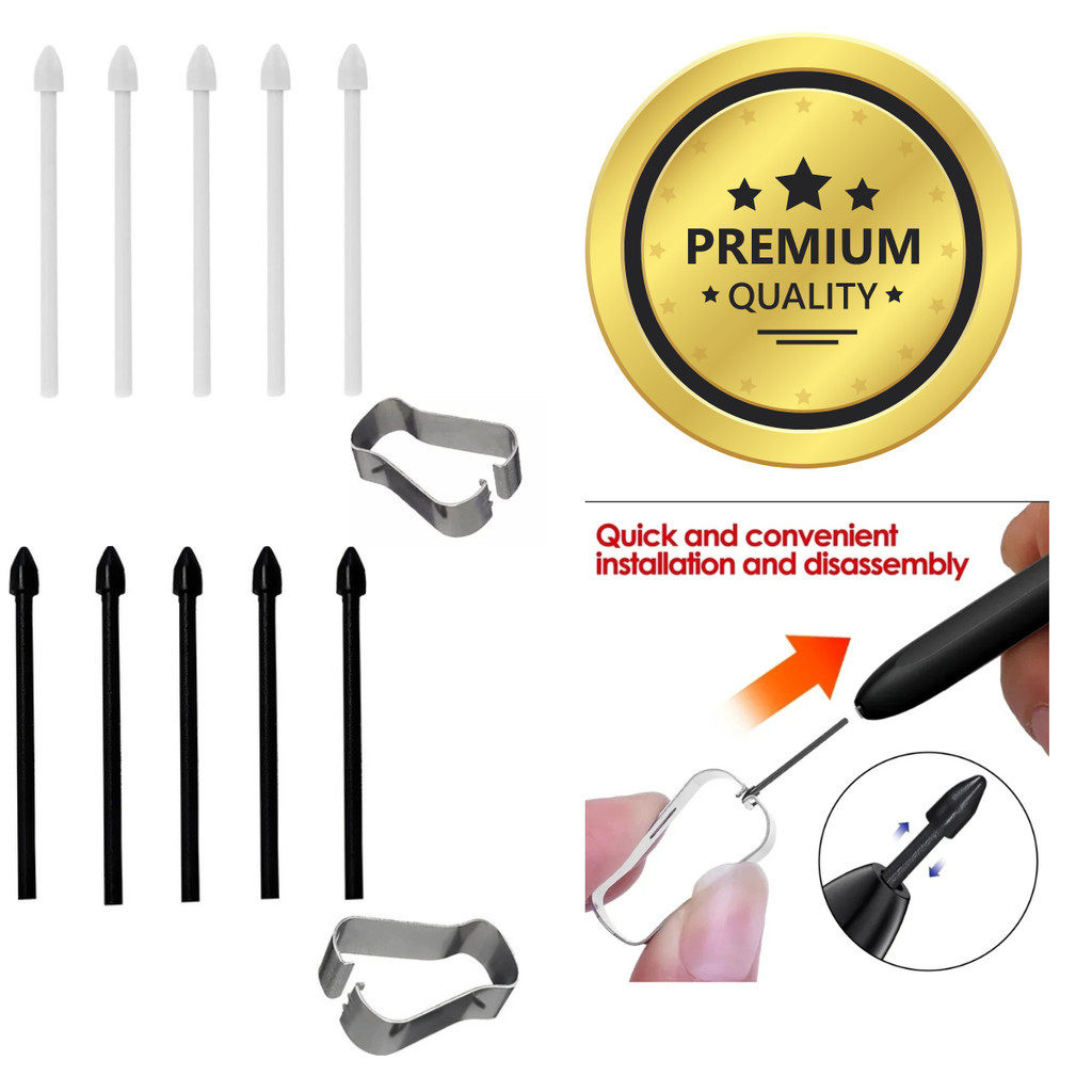 ponta para caneta s pen para tablet sansung s6 lite/s7/s8/s9/note10/note 20