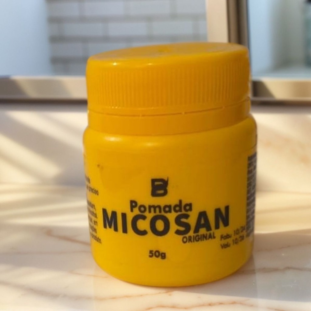 Micosan 50g - Pomada Eficaz Contra Pano Branco e Micoses em Geral ...
