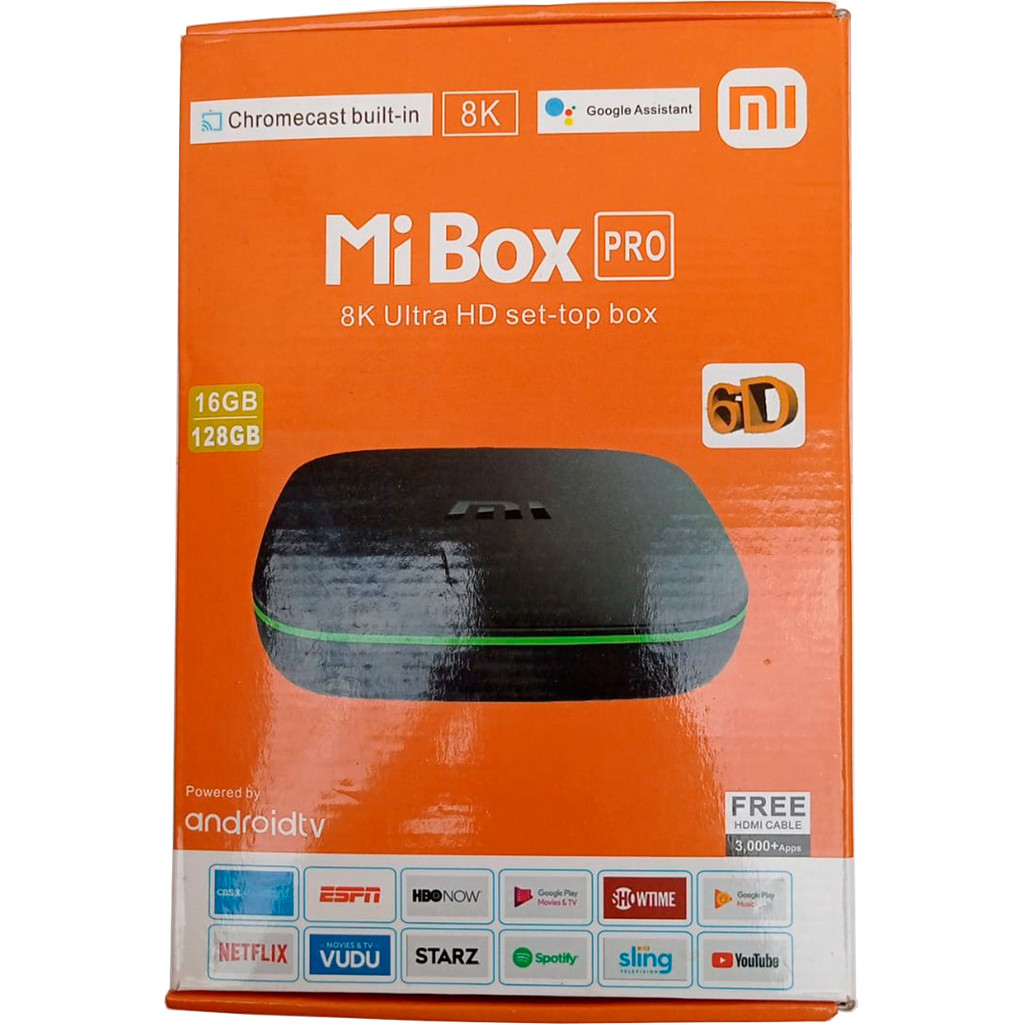 Android Tv Mi Box Pro Xiaomi 8k Full Hd 16gb | Shopee Brasil